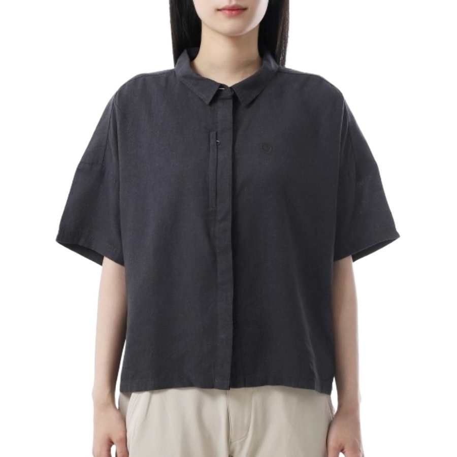 Fjallraven Shirts Women's Gray Lapel Moderate