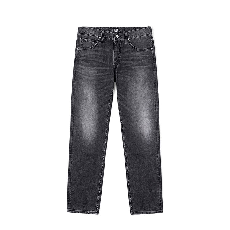 Lee Lee Jeans Men's Dark Gray Moderate Tapered Pants