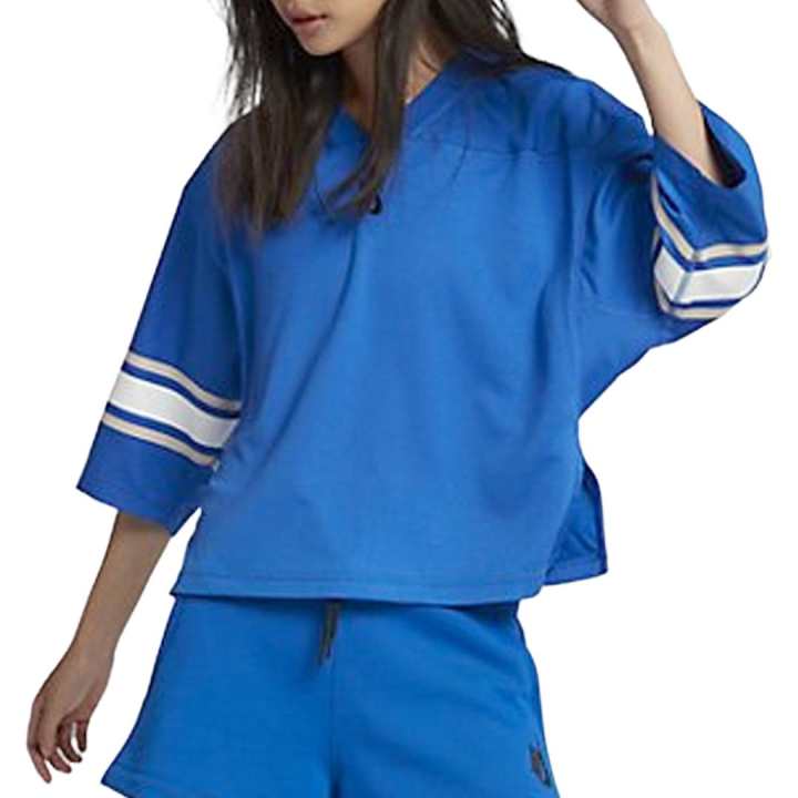 Nike Nike Clothing T Shirts Women's Blue V Neck