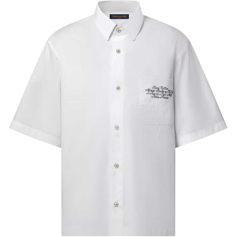 LOUIS VUITTON Embellished Short Sleeved Shirt