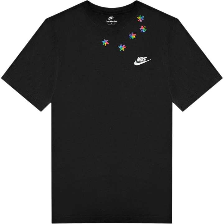 Nike Nike T Shirts Unisex Black Crew Neck Moderate Straight Fit