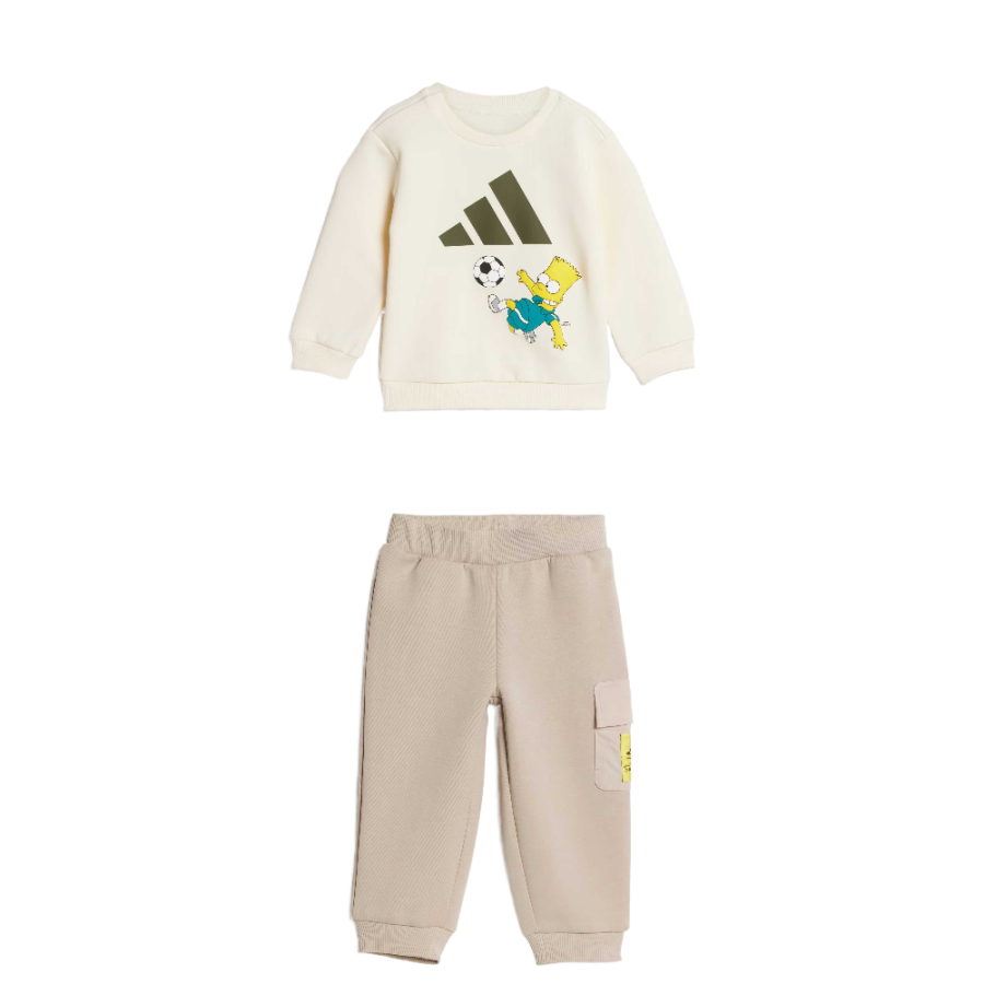 Adidas Adidas x The Simpsons Casual Sportswear Jogger Kids 2 Piece Set Infant And Toddler