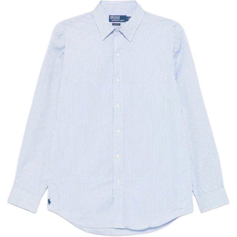 Polo Ralph Lauren Shirts Men's Blue Lapel Moderate Other