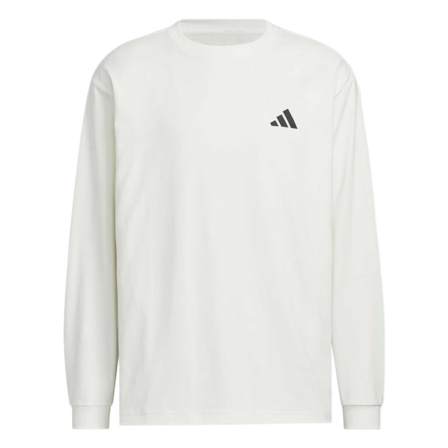 Adidas Adidas T Shirts Men's Ecru Crew Neck Straight Fit