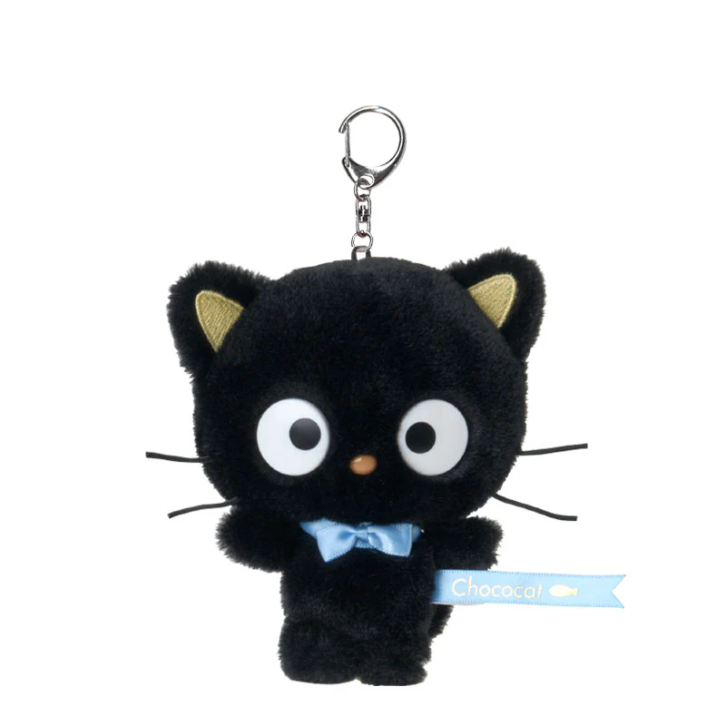 Sanrio Sanrio Plush Bag Charm Bag Merch Unisex Black