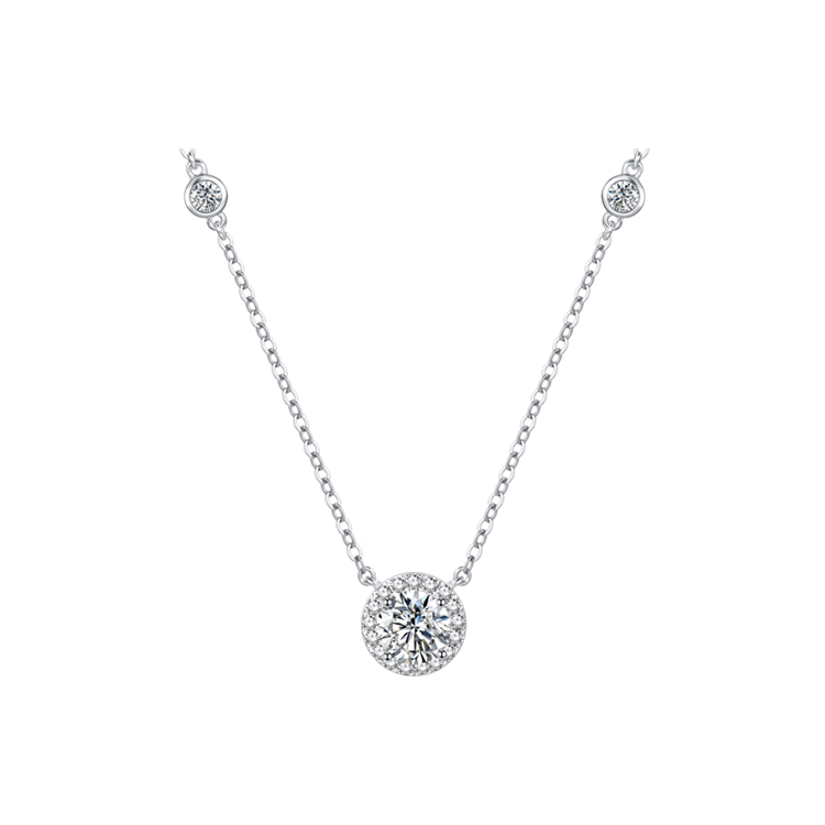 FANCI Star Dot Collection 925 Sterling Silver Necklaces Women's