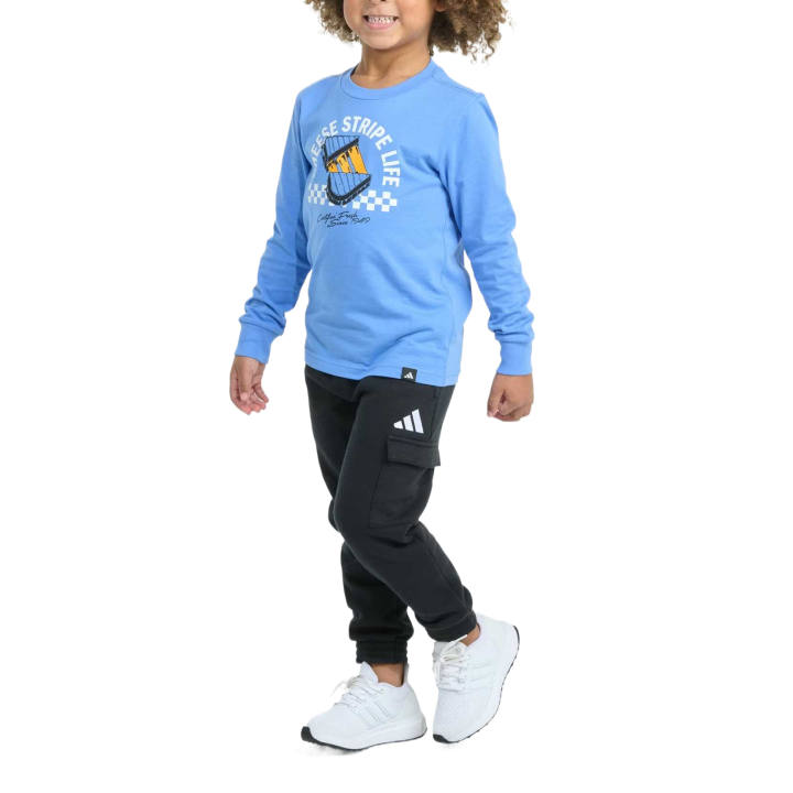 Adidas Adidas Pre School Casual Sportswear Crew Neck Moderate