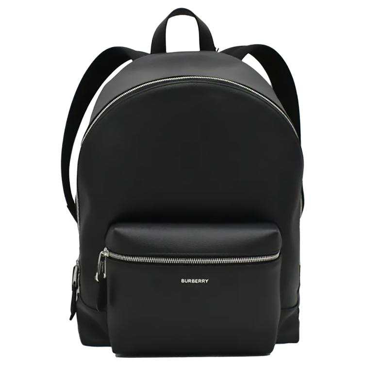 Burberry Burberry Leather Backpack Regular Unisex Black