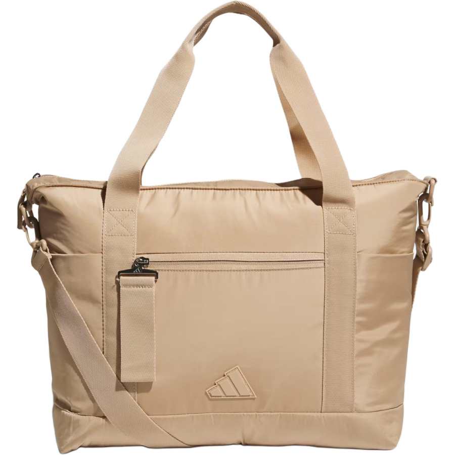 Adidas Adidas Fashion Versatile Tote Bag, Shopping Bag, Travel Bag Unisex Khaki