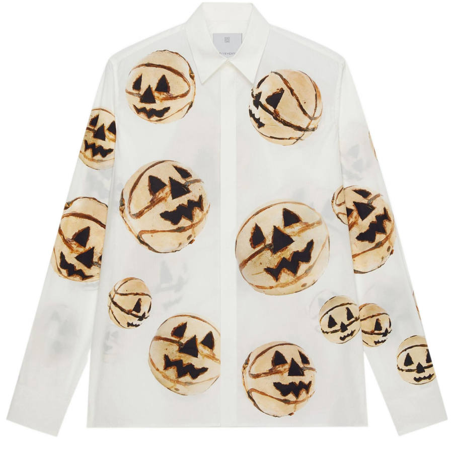 Givenchy Givenchy Halloween Pumpkin-print shirt