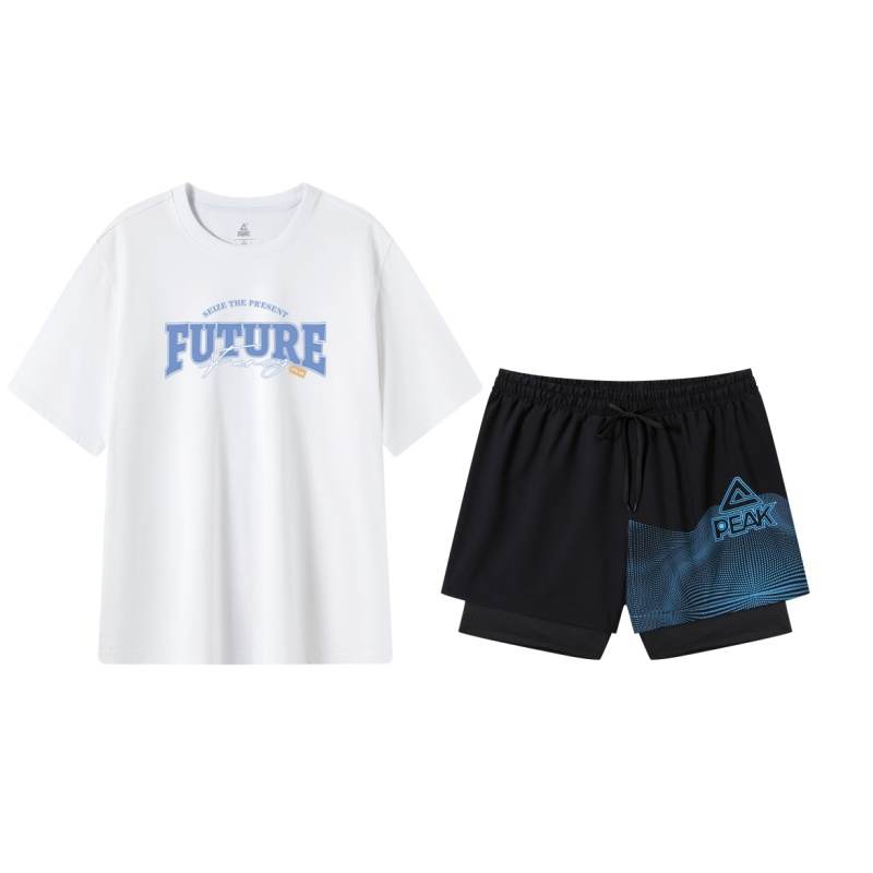 PEAK PEAK Casual Sportswear Unisex Crew Neck Thin