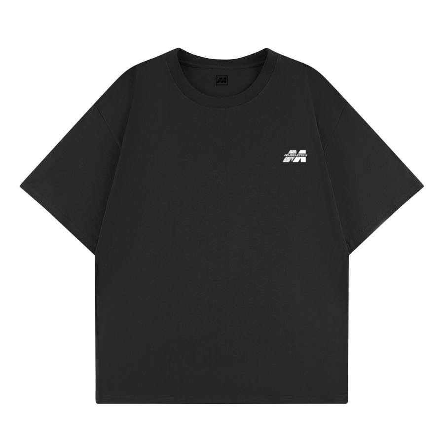MUSCLETECH T Shirts Unisex Crew Neck Moderate Straight Fit