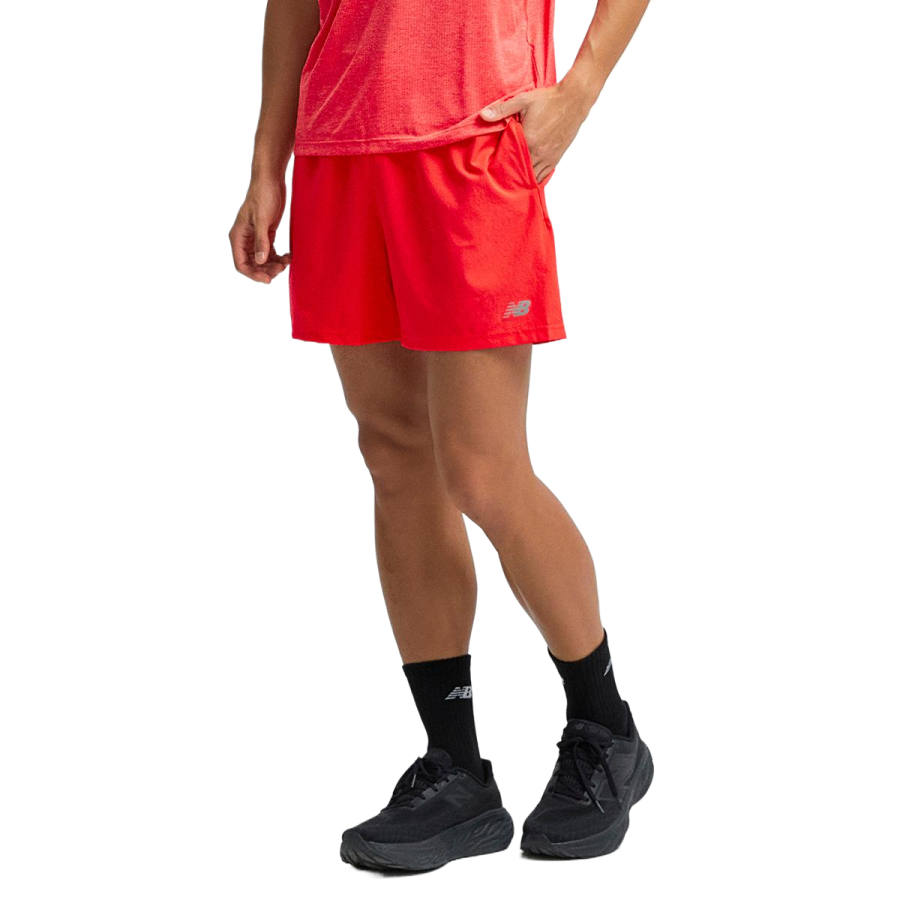New Balance New Balance Sports Shorts Men's Coral Red