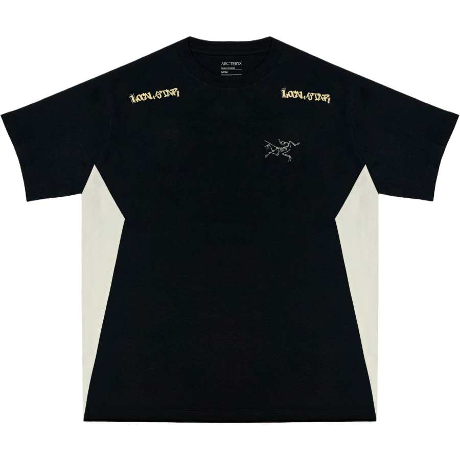 Arcteryx T Shirts Unisex Black/Black Crew Neck Moderate