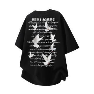 Mimx Homme T Shirts Unisex Crew Neck Moderate Heavyweight