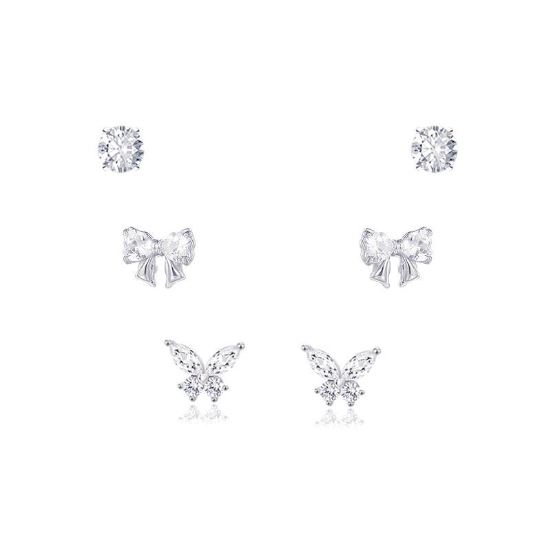 Barbie Synthetic Cubic Zirconia Alloy Stud Earrings Women's