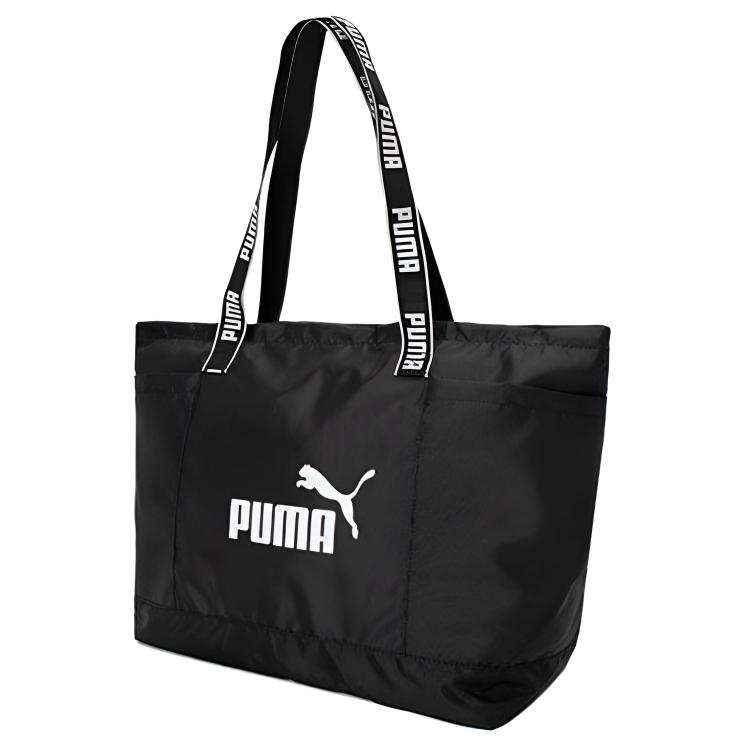 PUMA Fabric Sports Bag, Handbag, Shoulder Bag Unisex Black