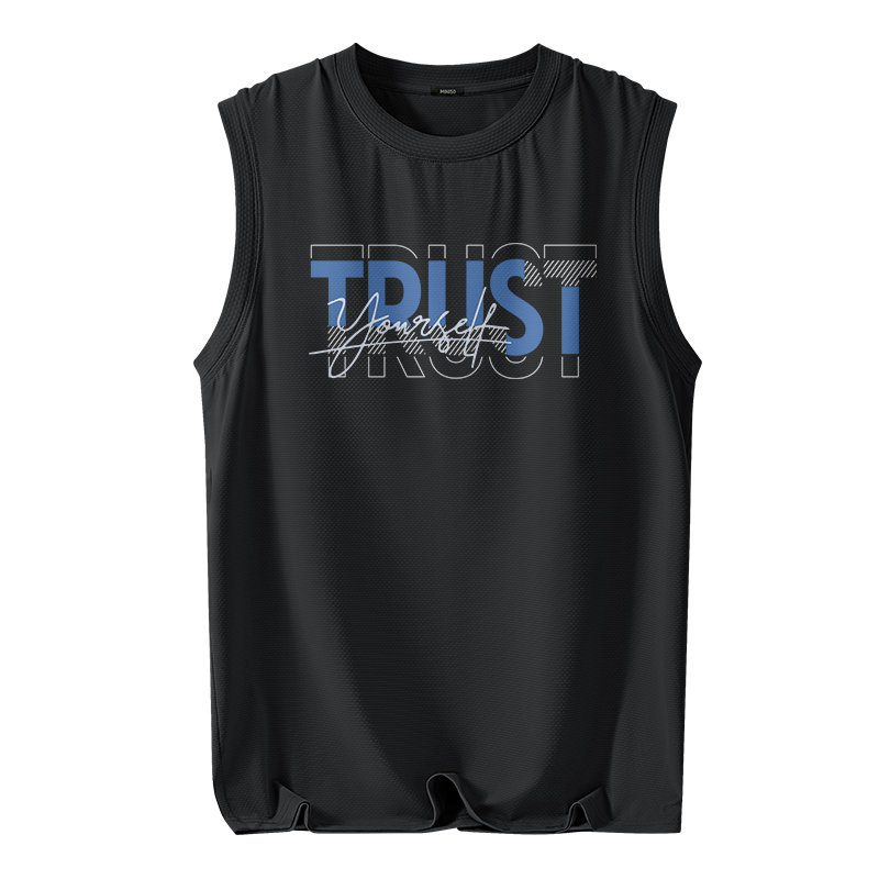 MINISO MINISO Tank Tops Unisex Crew Neck Thin Sleeveless