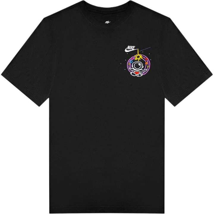 Nike Nike T Shirts Unisex Black Crew Neck Moderate Straight Fit