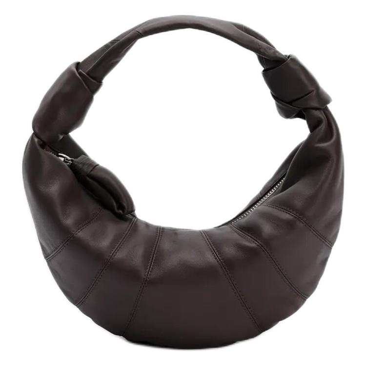 Lemaire Croissant Sheepskin Croissant Bag, Handbag, Shoulder Bag Mini Women's Dark Chocolate