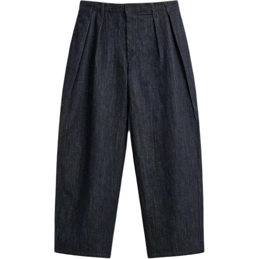 ZARA ZARA Jeans Unisex Blue Black Thin