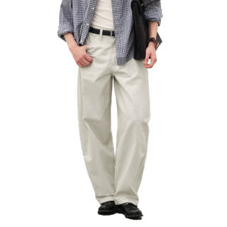 714STREET Casual Pants Unisex Moderate Straight Fit Pants