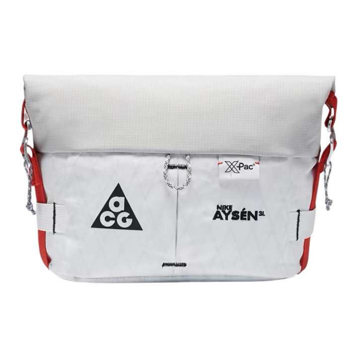 Nike Nike Polyester One Shoulder Crossbody Fanny Pack Unisex White