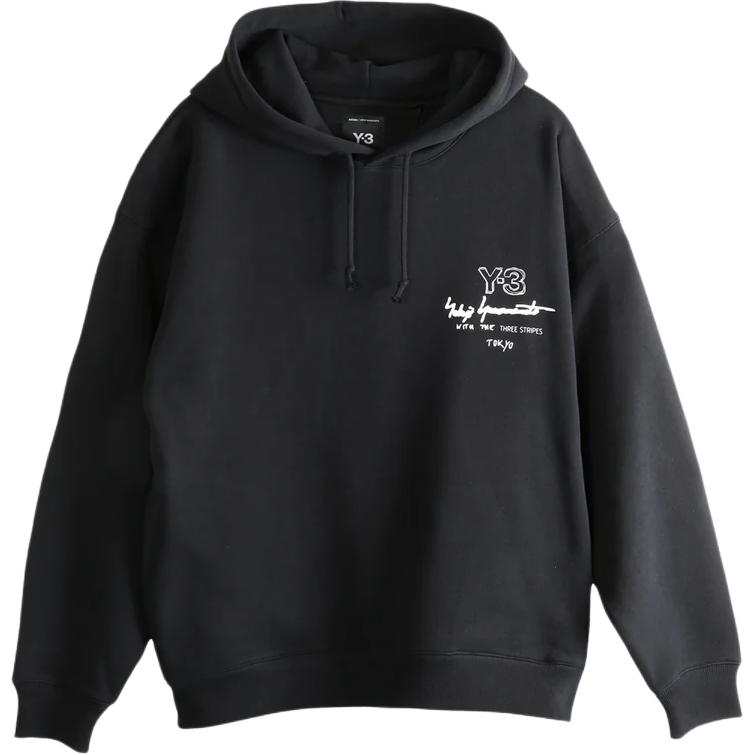 Y-3 Y-3 Logo-Printed Drawstring Hoodie