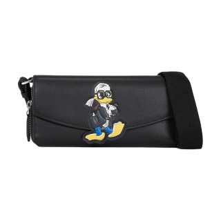 Karl Lagerfeld / Karl Lagerfeld Jeans x Disney Donald Duck-appliqué crossbody bag