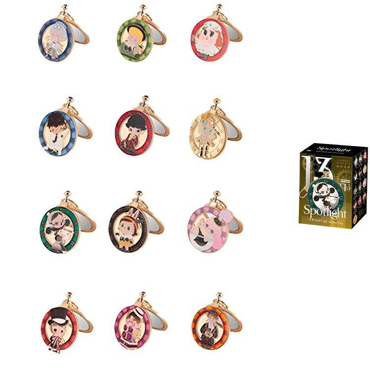 POP MART Spotlight T13 Anniversary Collection Pendant Mystery Boxes Single Mystery Box/Whole Box 12 Pcs
