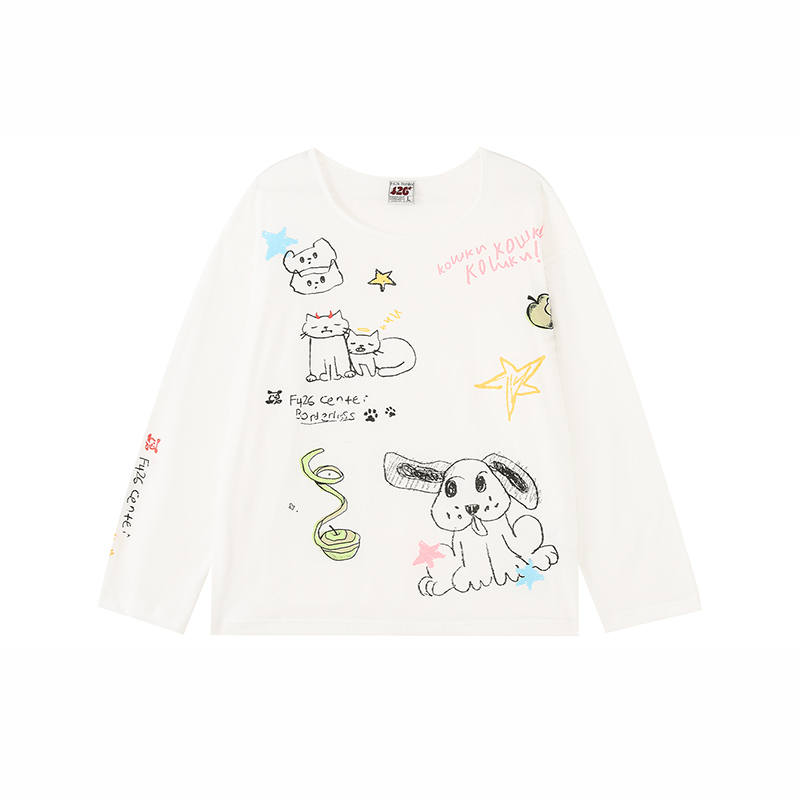 F426 F426 T Shirts Women's Crew Neck Thin