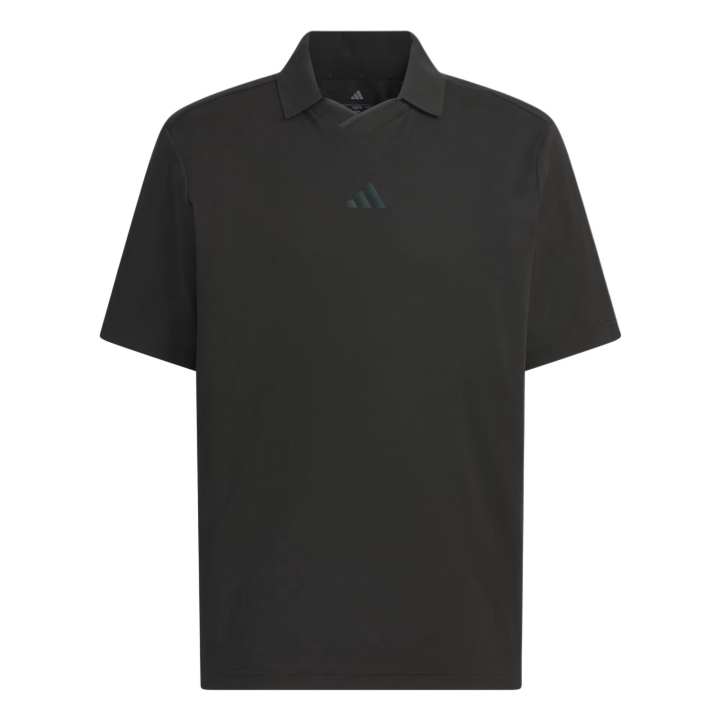 Adidas Adidas Polo Shirts Men's Black Polo Collar Moderate
