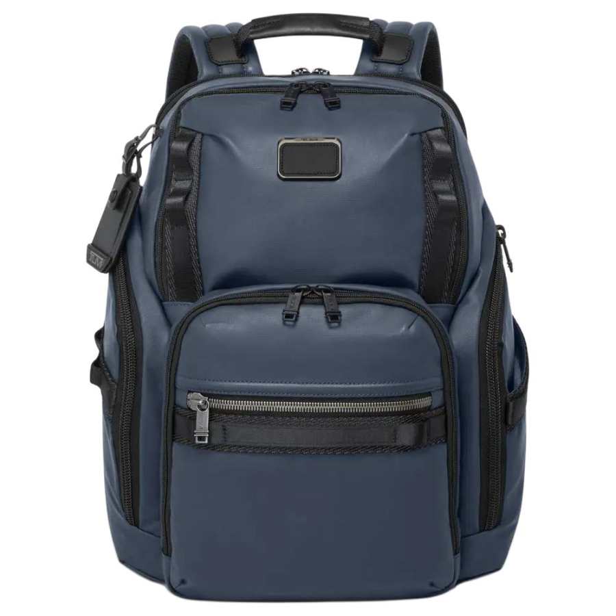 TUMI TUMI Alpha Bravo Luggage Tag Backpack Unisex Sea Blue