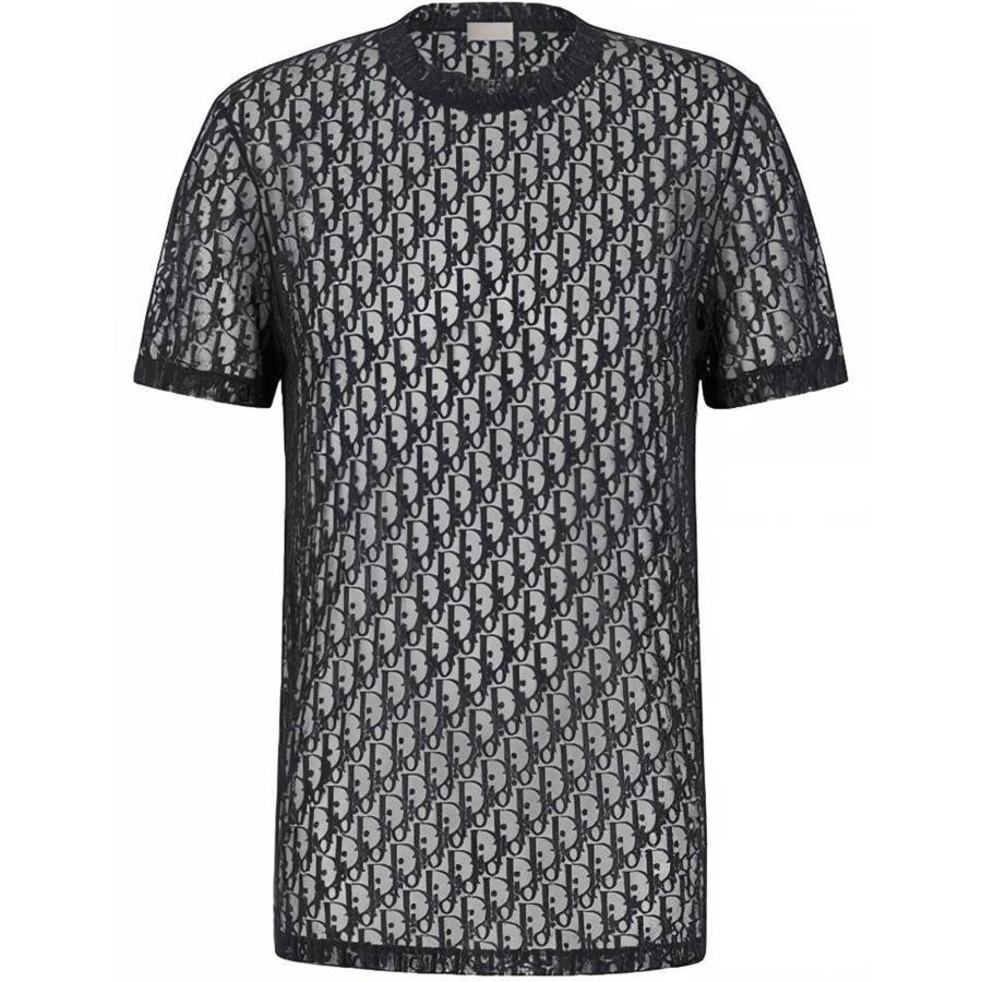 DIOR Quarterly New Products T Shirt Men's Dark Blue