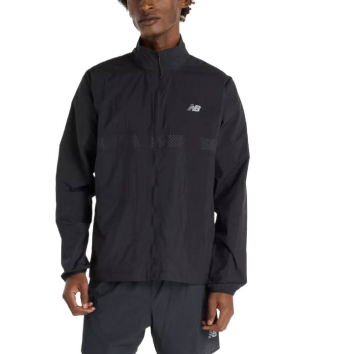 New Balance New Balance Jackets Men's Black Turtleneck Moderate Hard Shell
