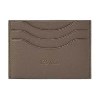 Loro Piana Extra Calfskin Card Holder Men's Clay
