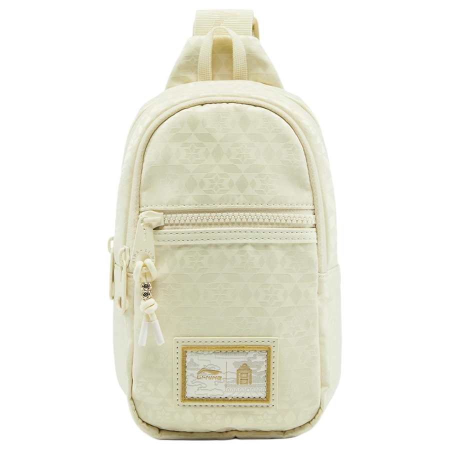 Li-Ning GUGONG X Li Ning China Culture Collection Sling Bags Beige