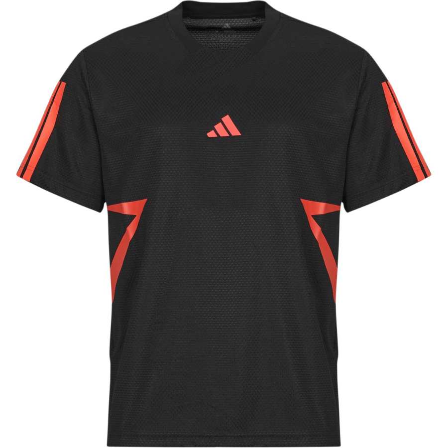 Adidas Adidas Clothing T Shirts Men's Black Crew Neck