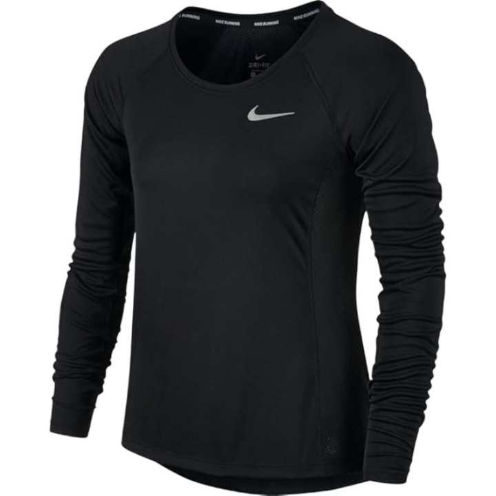 Nike Nike Dri Fit T Shirts Women's Black Crew Neck Moderate Other