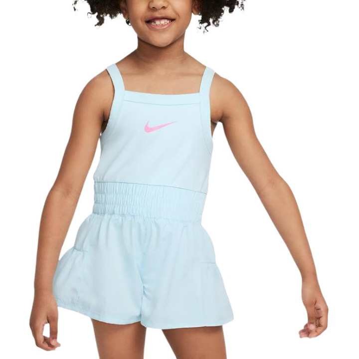 Nike Children Aged 3 7 Years Old Nike Dri FitSwoosh Overalls Glacier Blue
