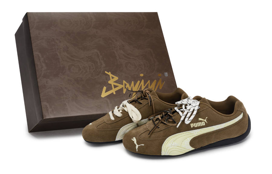 PUMA Speedcat 811 Manufacturing, Aged Elegance, Special Shoe Box Abrasion Resistant Low top Casual Shoes Unisex