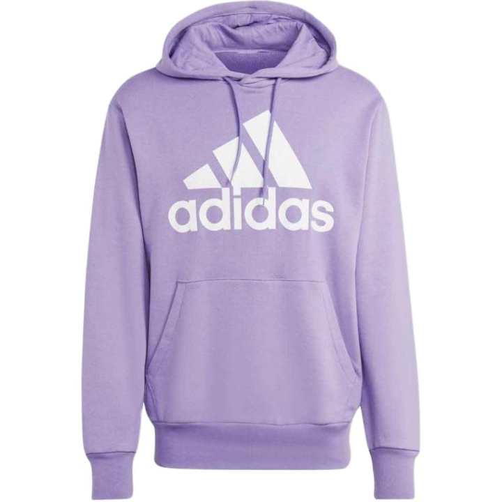 Adidas Adidas Clothing Sweatshirts Men's Purple Hooded Moderate