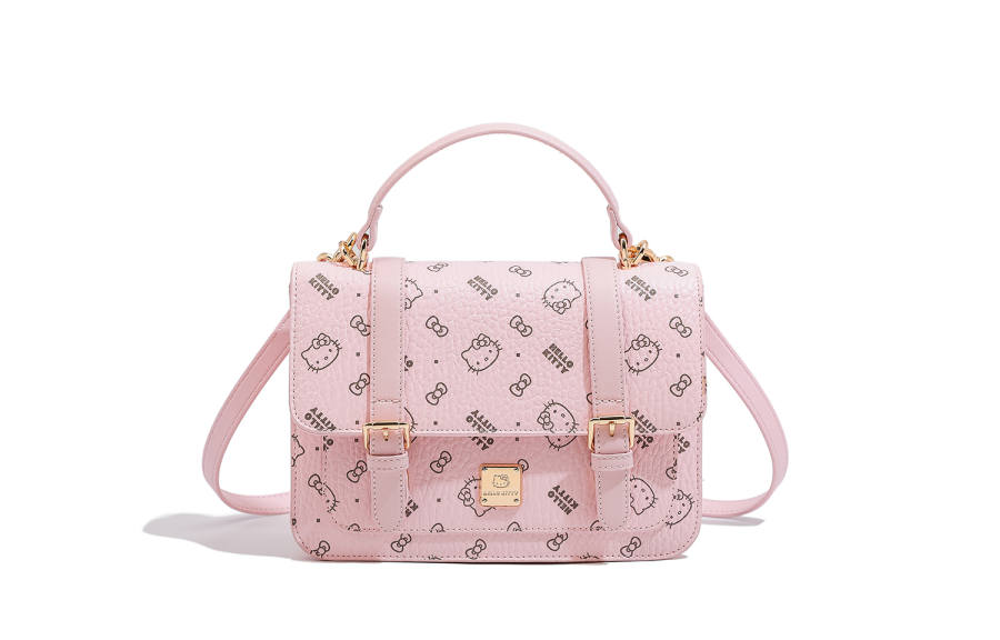 Sanrio MESUCA Mescas Hello Kitty Collaboration Pu Backpack Women's Pink