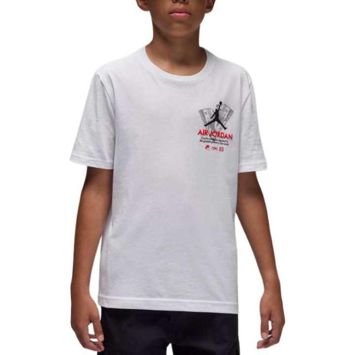 Jordan Jordan Grade School T Shirts Crew Neck Moderate