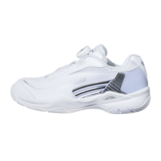 DRACAENA Cushioning Abrasion Resistant Breathable Low top Badminton Shoes Unisex Defeat Army White