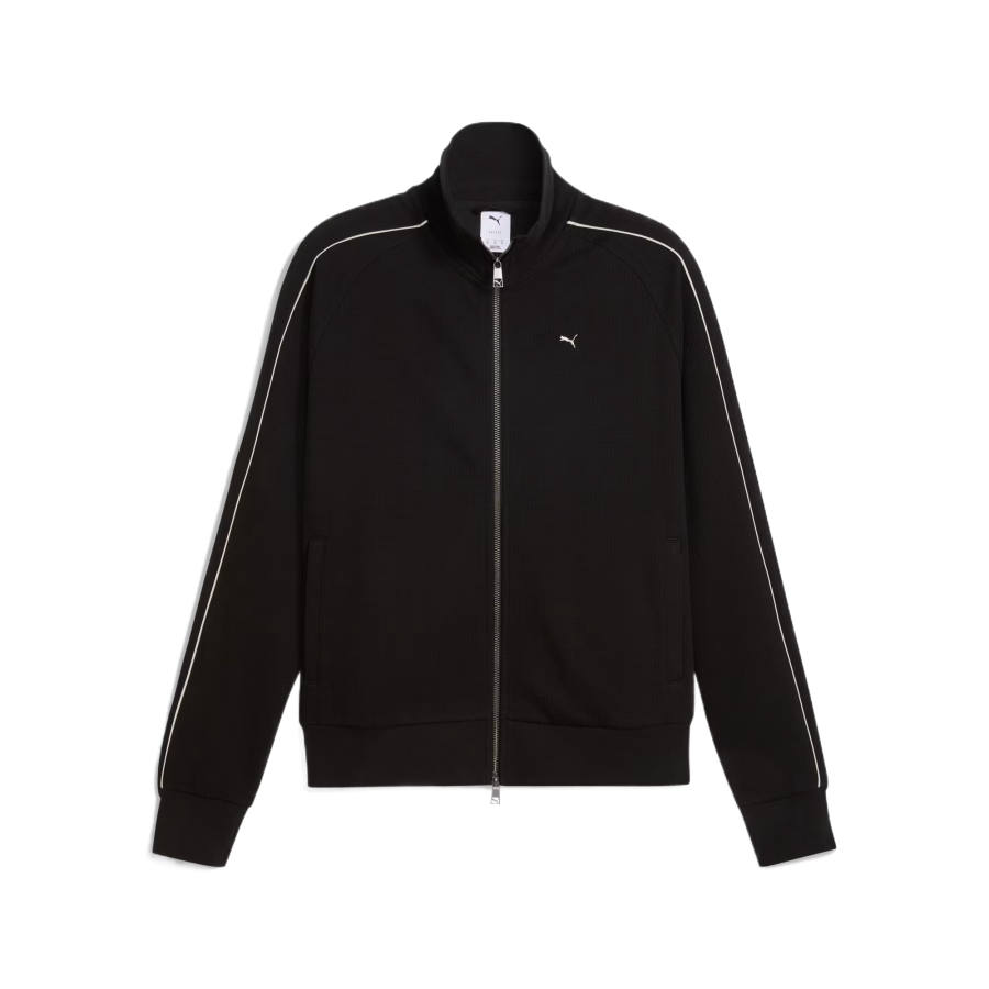 PUMA PUMA T7 Jackets Men's Black Stand Collar Moderate Other
