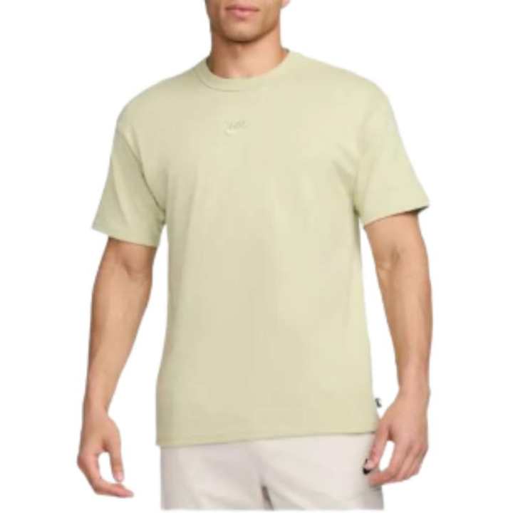 Nike Nike Clothing T Shirts Men's Light Umber Crew Neck Straight Fit