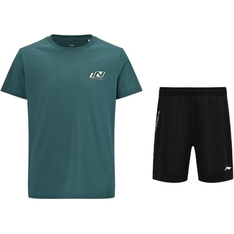 Li-Ning Li Ning Casual Sportswear Unisex Ink Green