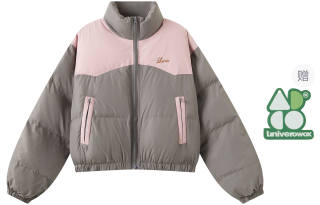 OWOX Puffer Jackets Women's Stand Collar Thickened Padded Puffer Jacket