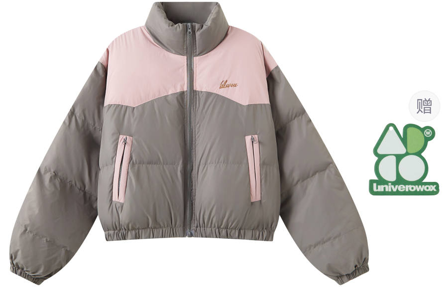 OWOX Puffer Jackets Women's Stand Collar Thickened Padded Puffer Jacket